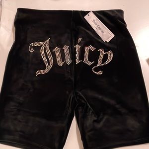 Juicy Couture Velour Biker Shorts